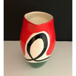 VASE PICHET EN FAÏENCE ROLAND BRICE ET FERNAND LÉGER BIOT