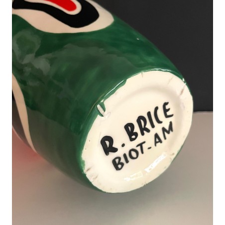 VASE PICHET EN FAÏENCE ROLAND BRICE ET FERNAND LÉGER BIOT