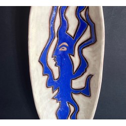 Large earthenware cup, design by Jean Lurçat Sant Vicens