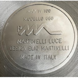 Elio Marinelli Luce "vertebra" 660 lamp