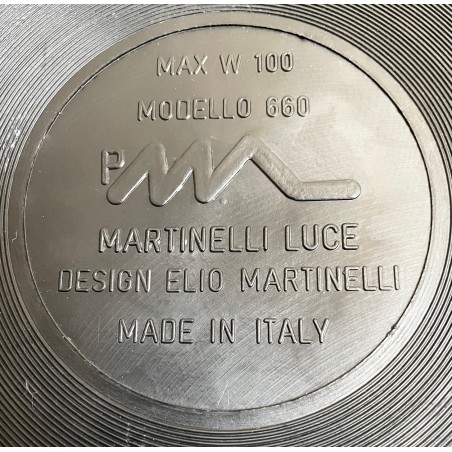 Elio Marinelli Luce "vertebra" 660 lamp