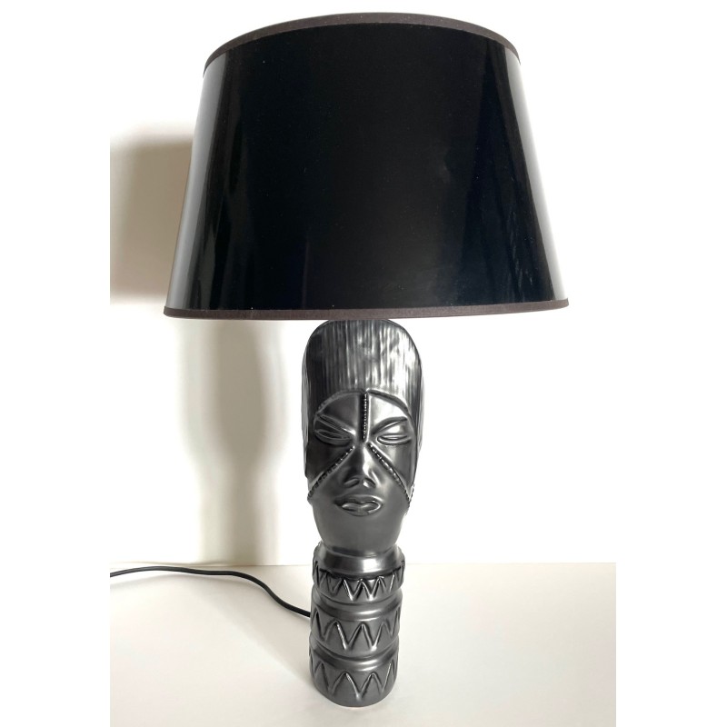 Ceramic Totem Lamp By Gil Agnoloni