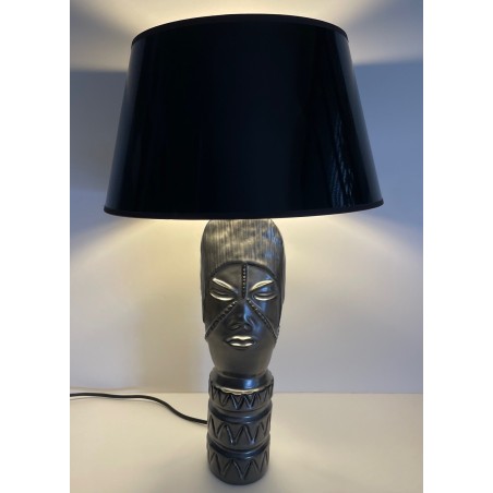 Ceramic Totem Lamp By Gil Agnoloni
