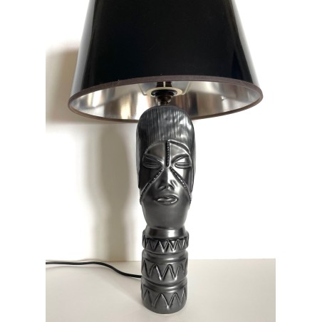 Ceramic Totem Lamp By Gil Agnoloni