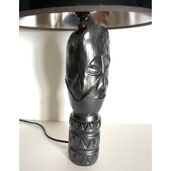 Ceramic Totem Lamp By Gil Agnoloni
