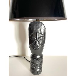 Ceramic Totem Lamp By Gil Agnoloni