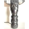 Ceramic Totem Lamp By Gil Agnoloni