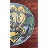 "Back from fishing" large dish by Les Argonautes Vallauris