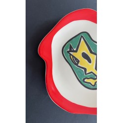 Earthenware plate by Roland Brice and Fernand Léger Biot