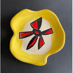 Assiette en faïence Roland Brice et Fernand Léger Biot