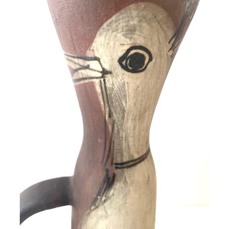 Large zoomorphic pitcher by Jacques Innocenti, Vallauris, 1950s