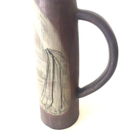 Large zoomorphic pitcher by Jacques Innocenti, Vallauris, 1950s