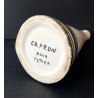 Bouteille en faïence "Whisky" par Roger Capron à Vallauris