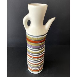 Pichet en faïence "Mirabelle" par Roger Capron Vallauris