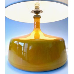 Grande lampe en faïence émaillée par Jacques et Dani Ruelland 1970