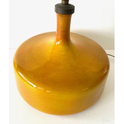 Grande lampe en faïence émaillée par Jacques et Dani Ruelland 1970