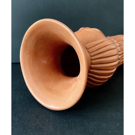 Vase anthropomorphe en céramique "Brigitte Bardot" par Jean Marais à Vallauris