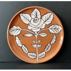 Ceramic plate by Jean Marais Vallauris