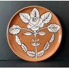 Ceramic plate by Jean Marais Vallauris