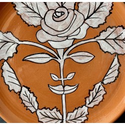 Ceramic plate by Jean Marais Vallauris