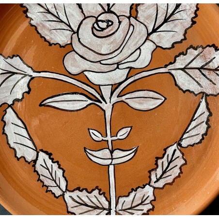 Ceramic plate by Jean Marais Vallauris