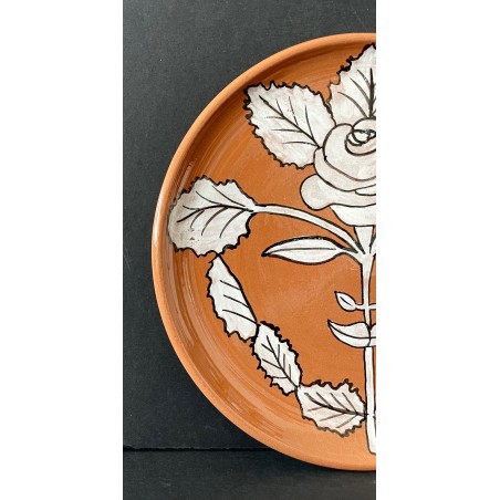 Ceramic plate by Jean Marais Vallauris