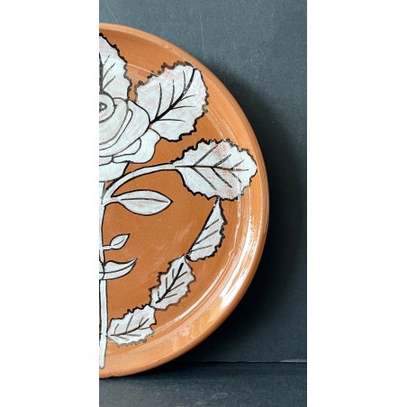 Ceramic plate by Jean Marais Vallauris