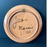 Ceramic plate by Jean Marais Vallauris