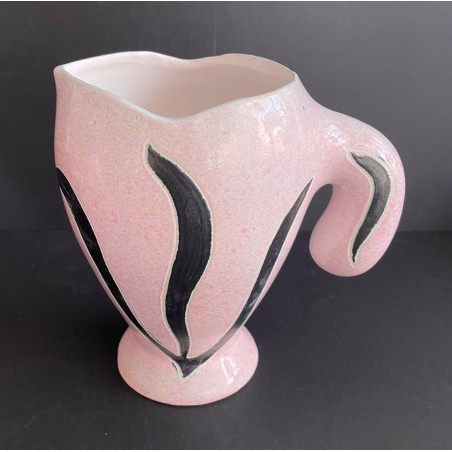 Grand pichet en faïence par Charles Voltz Vallauris