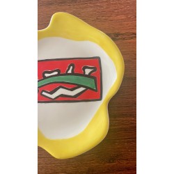 Assiette en faïence Roland Brice et Fernand Léger Biot