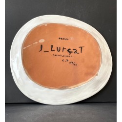 Grand plat en céramique par Jean Lurçat à Sant Vicens