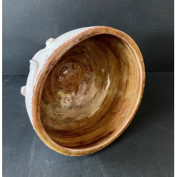 Coupe anthropomorphe en céramique par Robert et Jean Cloutier années 60 	C
