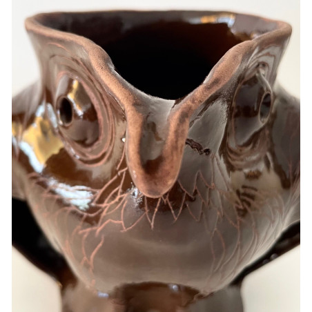 Pichet Zoomorphe, céramique de Jean Marais à Vallauris 1973