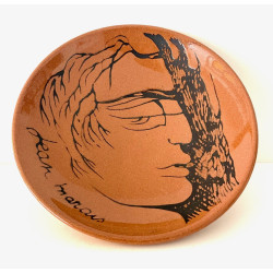 Coupelle en céramique par Jean Marais Vallauris