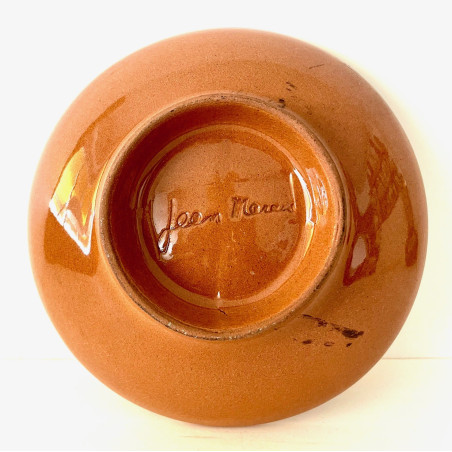 Coupelle en céramique par Jean Marais Vallauris