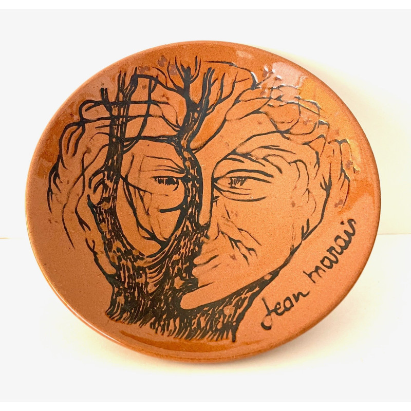 Coupelle en céramique par Jean Marais Vallauris