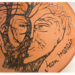 Coupelle en céramique par Jean Marais Vallauris