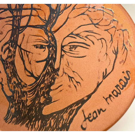 Coupelle en céramique par Jean Marais Vallauris