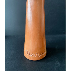 Vase sculpture anthropomorphe par Jean Marais Vallauris