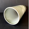Vase rouleau en porcelaine manufacture Virebent années 70