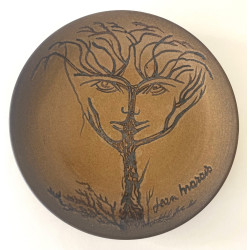 Plat en céramique par Jean Marais Vallauris