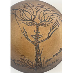 Plat en céramique par Jean Marais Vallauris