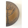 Plat en céramique par Jean Marais Vallauris
