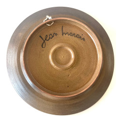 Plat en céramique par Jean Marais Vallauris
