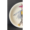 Assiette décorative en porcelaine de Limoges par Simone Coquet pour Primavera
