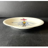 Assiette décorative en porcelaine de Limoges par Simone Coquet pour Primavera
