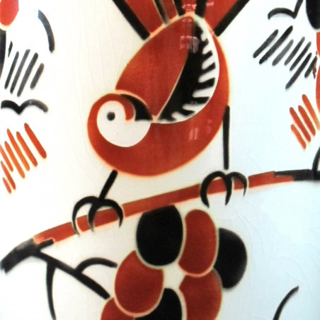 Vase Art déco Keller et Guérin Lunéville