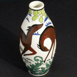 Vase art déco Boch Frères kéramis Charles Catteau