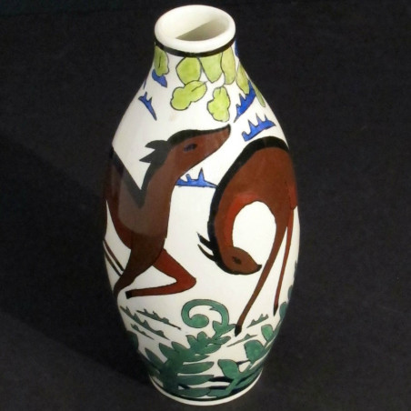 Vase art déco Boch Frères kéramis Charles Catteau