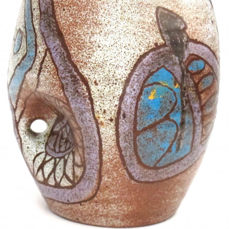 Rare vase Accolay années 60
